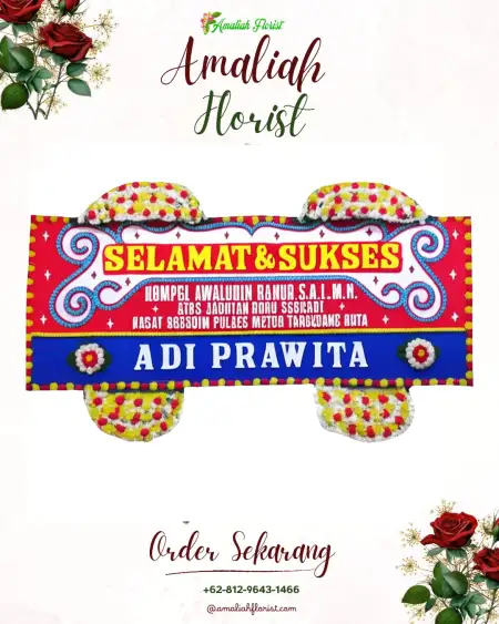 Papan Bunga Ucapan Selamat Aek Nauli